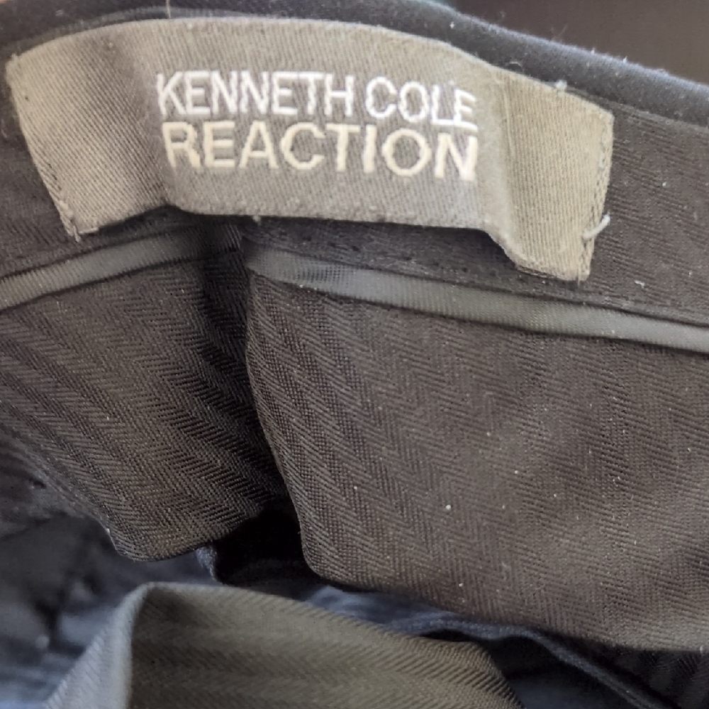Kenneth Cole Reaction Charcoal Trousers